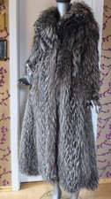 Pelzmantel Fuchs Silberfuchs