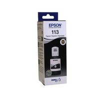 Epson EcoTank 113 Schwarz Pigment Tintenflasche 127 ml, C13T06B140
