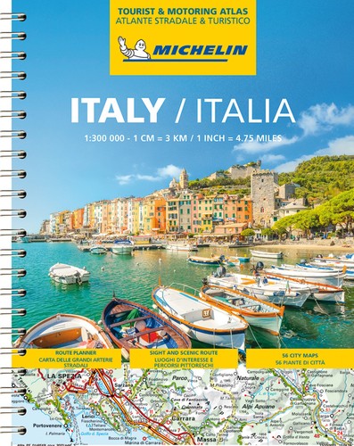 Michelin straßenatlas italien - straßenatlas,