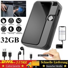 32GB Abhörgerät Wanze Voice Recorder Diktiergerät getarnt Pre-Voice-Funktion