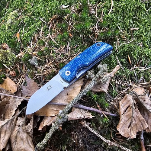 Beluga micarta turquesa - j&v,