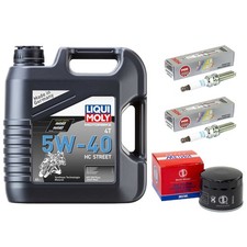 Set Zündkerzen Öl 4L