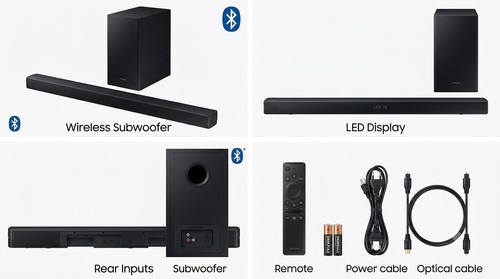 Samsung c440g soundbar - hw-c440g/zg,