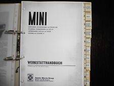 MINI (Austin Morris) Werkstatthandbuch deutsch -Komplettwerk- über 500 S.