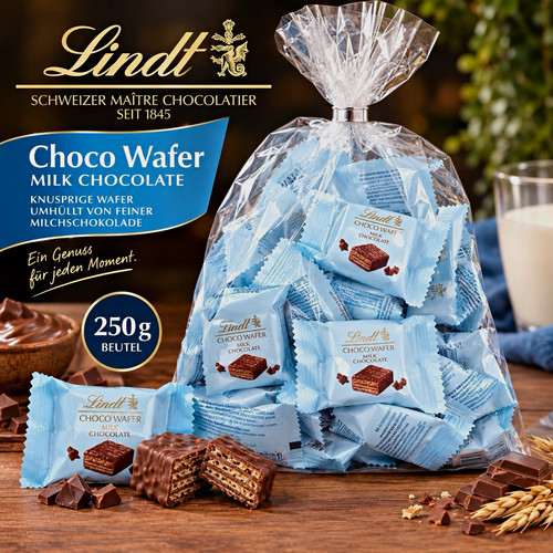 Lindt choco wafer milk - lindt,
