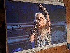 Autogramm Foto Doro Pesch