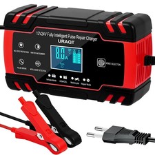 12V 24V LCD Car Battery