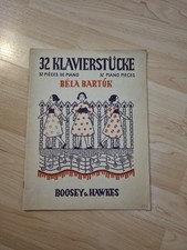 BARTÓK 32 leichte Klavierstücke aus der Sammlung "für Kinder"  Noten für Klavier