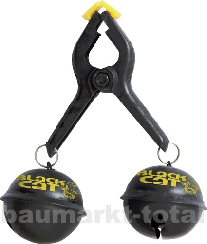 Black cat big bells - black,
