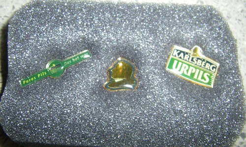 Karlsberg bier alte pins - karlsberg,