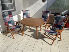 Bistro-Set 3tlg. Balkon-Set Möbel-Set Gartengruppe Sitzgarnitur Sitzgruppe Holz