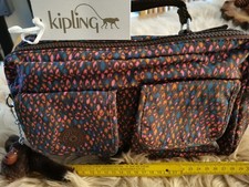 Kipling Hand-/Umhängetasche, bunt, 30x8x18 cm (LxBxH)