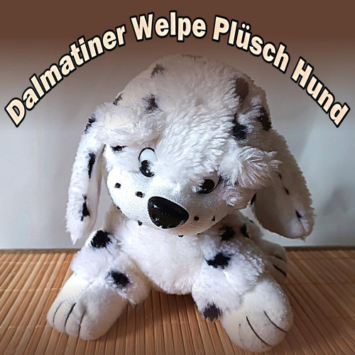 Dalmatiner welpe plüsch - dalmatiner, /