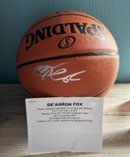 Signed De'Aaron Fox Basketball