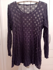 Shirt Tunika  Ausbrenner Optik