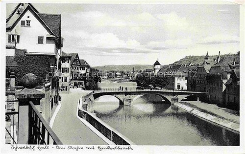 Schwaebisch hall partie - schwaebisch, am
