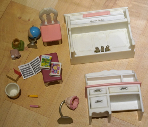 Sylvanian families piano - sylvanian, +