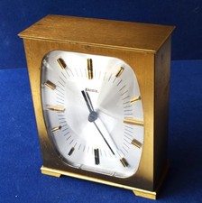 Hermle Tischuhr gebürstetes