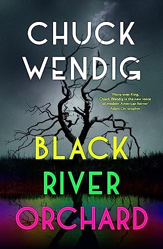 Black river orchard - river, orchard: