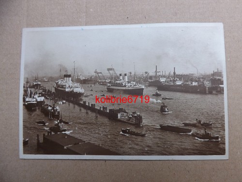 Hamburg hafen - ak,
