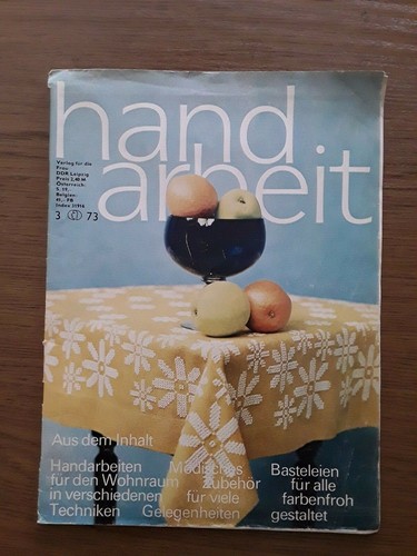 Handarbeit zeitschrift - handarbeit, 3/73