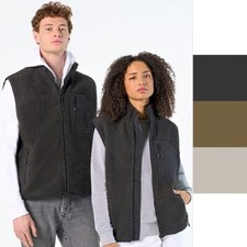 SOL'S Unisex Sherpa Bodywarmer Fury 04041 Damen Herren Bodywarmer NEU