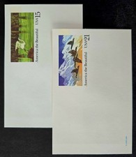 Briefmarken alt Postkarten USA