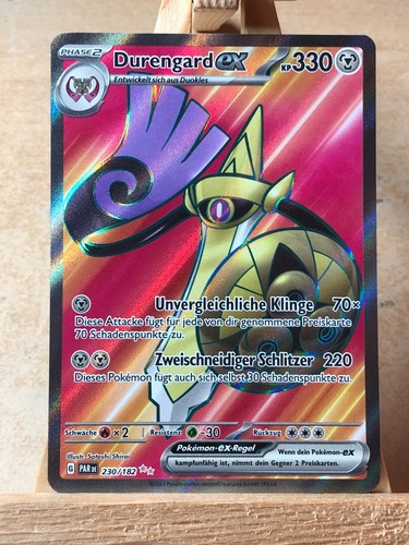 Pokemon karte durengard ex - durengard,