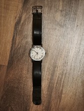 Schöne Bahnhof Business Herren Quarzuhr/Schwarzes Armband/Kratzfestes Glas