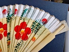 Handbemalter Bambus - Fächer