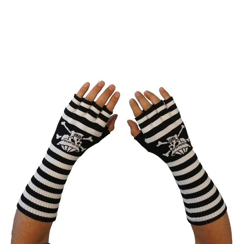 Fingerlose handschuhe death - fingerlose,