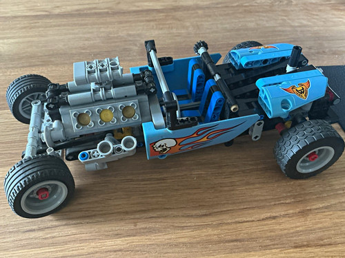 Lego technic hot rod - technic, rennwagen