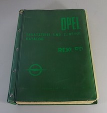 Teilekatalog Opel Rekord A - B