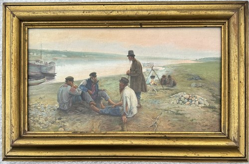 Original altes ölgemälde - altes,
