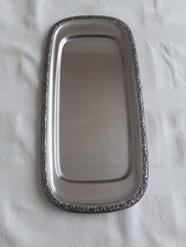 Servierplatte Königskuchenplatte  WMF  Cromagan   •  Baroque   •   L:  38 cm