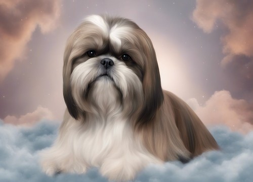 100x shih tzu - shih, aufkleber