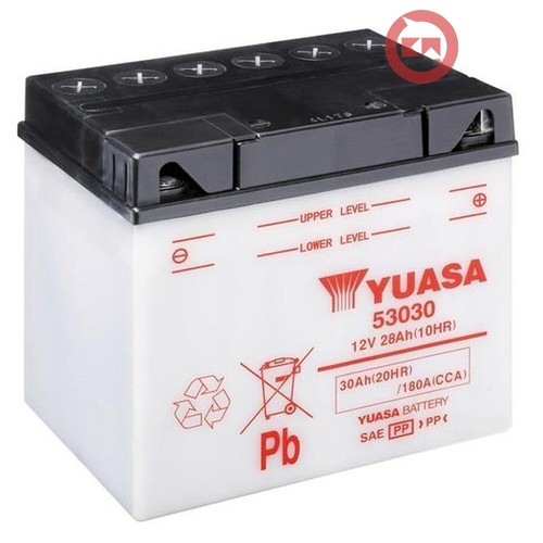 Yuasa 53030 akku für - 53030,