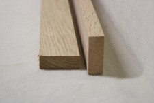 (a134)  1Stk 100cm Rechteckleiste Eiche 15x40mm Rechteck Holzleisten Vierkant