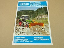 Prospekt schmidt anbaugeräte - schmidt,