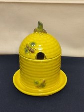 70er Jahre Keramik Honigtopf