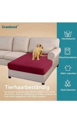 Granbest Premium Wasserdicht Sofa Sitzkissenbezug, High Stretch Jacquard...