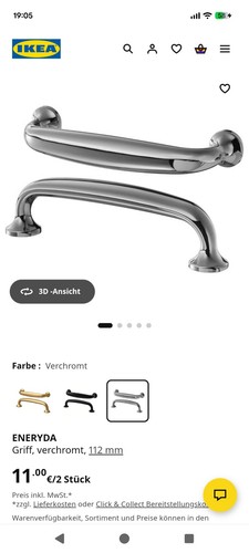 Silberne griffe von - von, ikea
