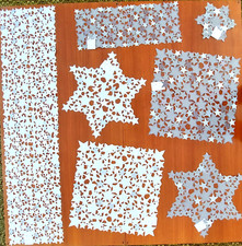 Weihnachten Stickerei Sterne