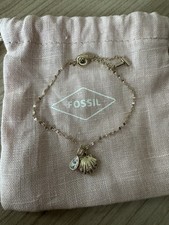 Fossil Armband Damen-Muschel-vergoldet