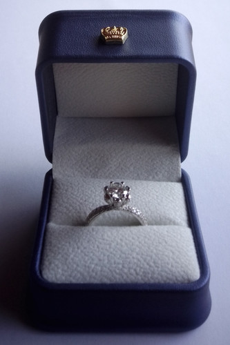Ring 750er weißgold 18 - ring,