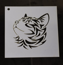 Schablonen Set Tribal Katzen wiederverwendbar