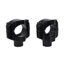 Riser steel black for