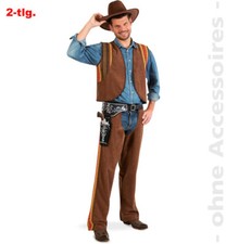 Cowboy western kostüm 2tlg - cowboy,