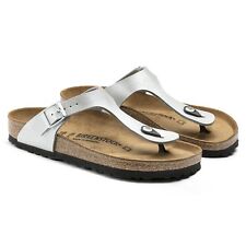 Birkenstock Gizeh 37 oder 38 normal graceful silver Zehentrenner 1009604 NEU