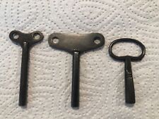 3 alte Uhrenschlüssel ,Spielzeugschlüssel, Aufziehschlüssel